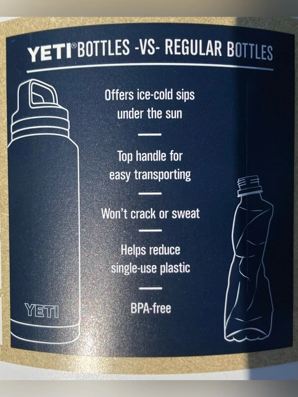Yeti Rambler 36oz Bottle - Pearl White